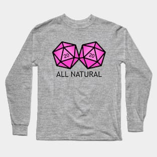 All Natural Long Sleeve T-Shirt